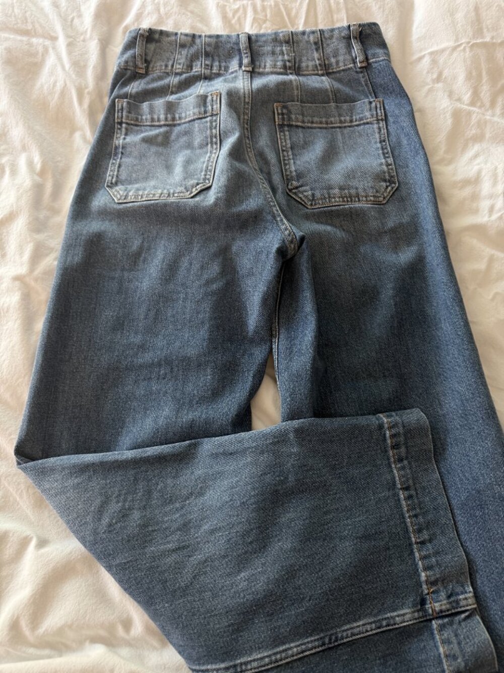 Anthro Pilco wide leg jeans - Picture 3 of 3